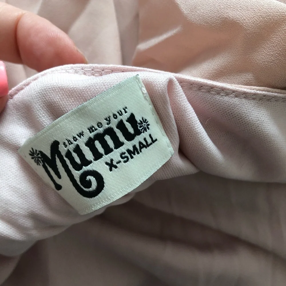 Show Me Your Mumu Caitlin Ruffle Maxi Dress NWT
